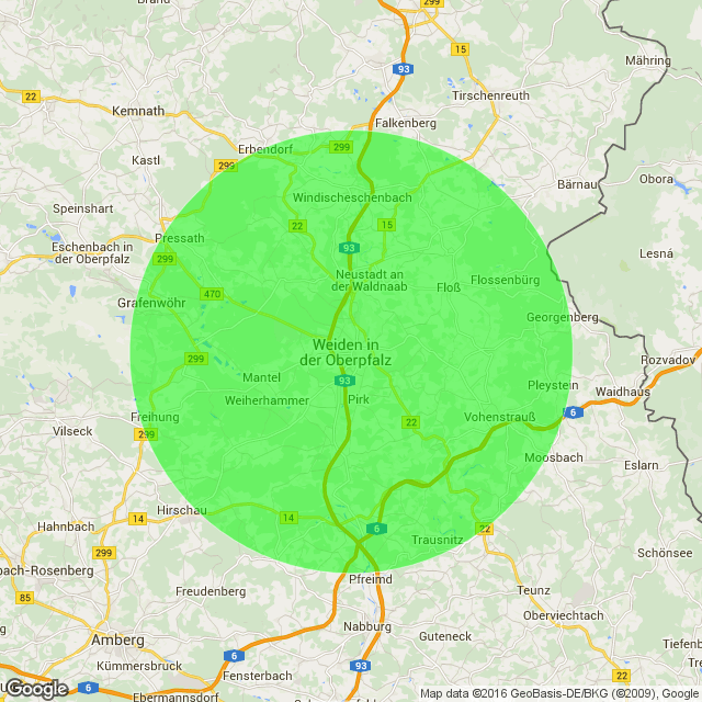 Hier sind wir unterwegs!